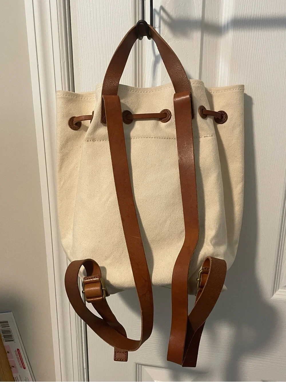 Madewell Canvas Drawstring Backpack